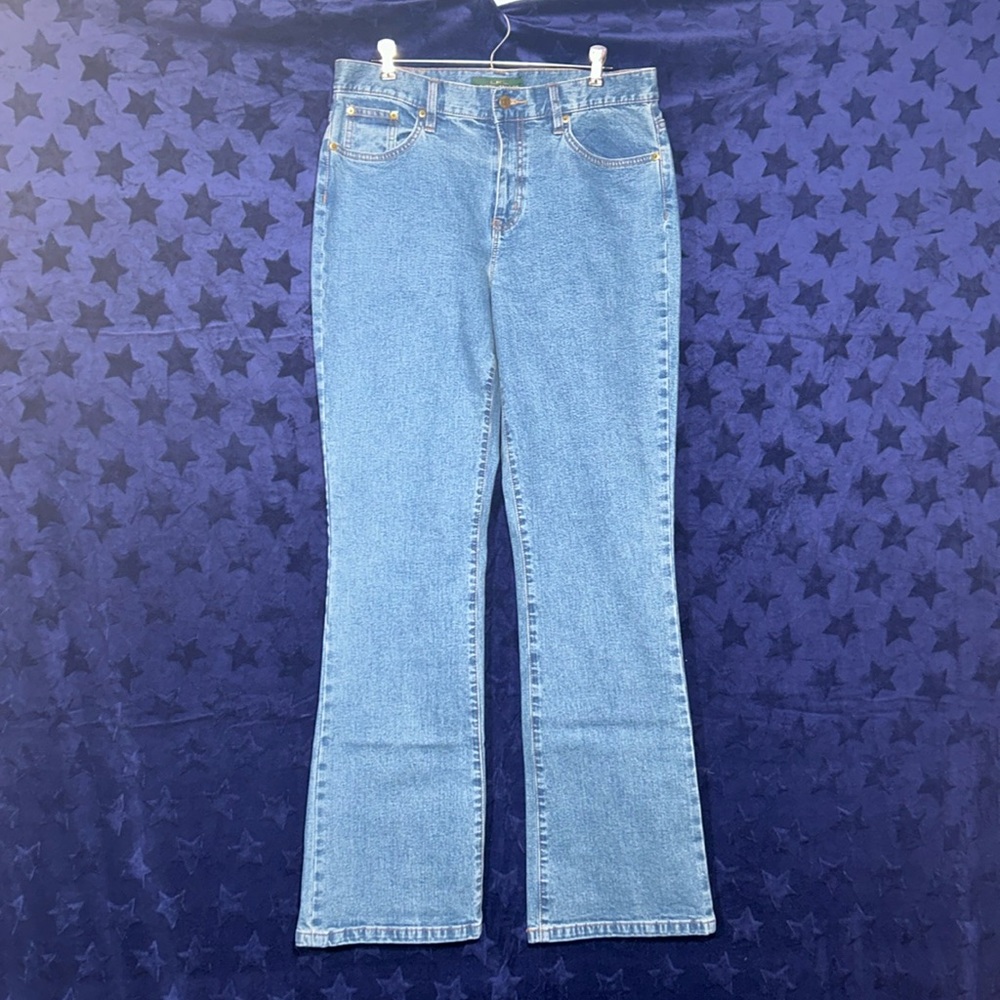 LRL Lauren Jeans Co. Ralph Lauren mid-rise bootcut jeans
